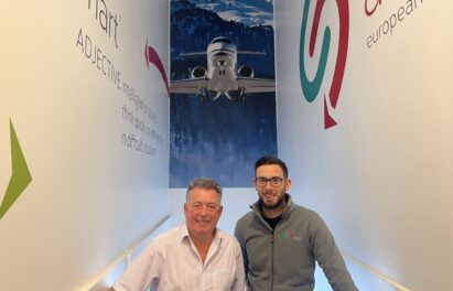 Smart Aviation’s Clive Head (left) and James Gregory (right)