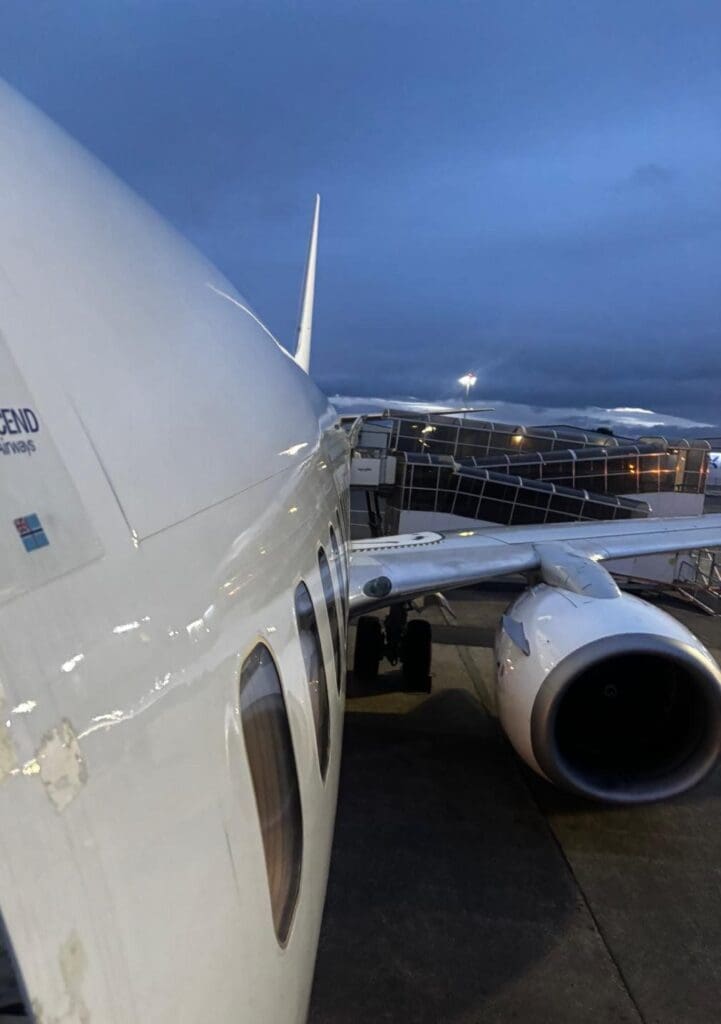 Six Nations charter flight