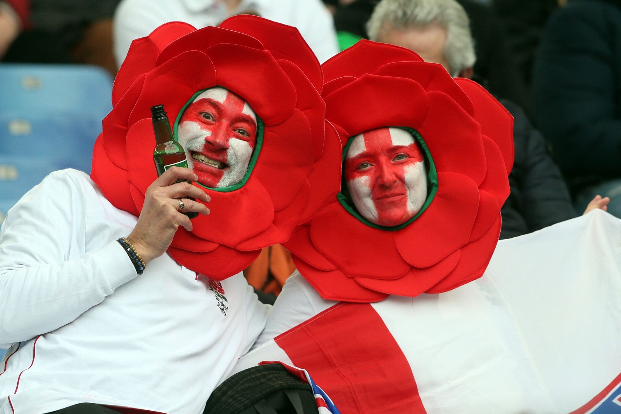 Fans travel on chartered aircraft for England’s Six Nations clash in Rome